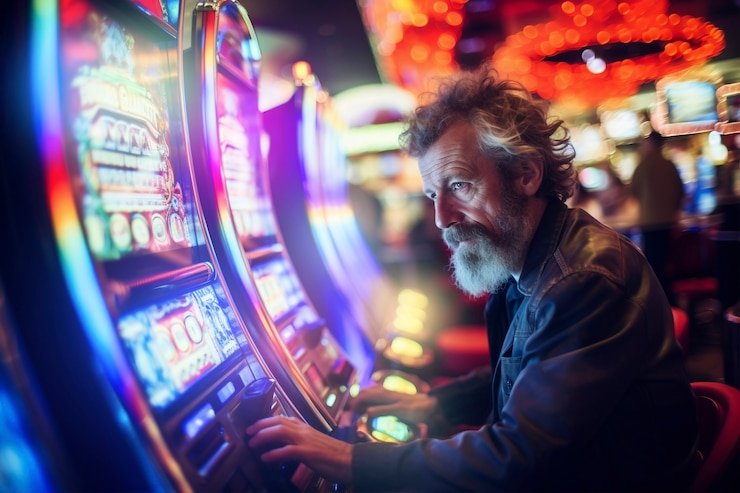 Antarmuka permainan Capsa Susun live dealer di wingslot dengan kartu dan meja dealer profesional